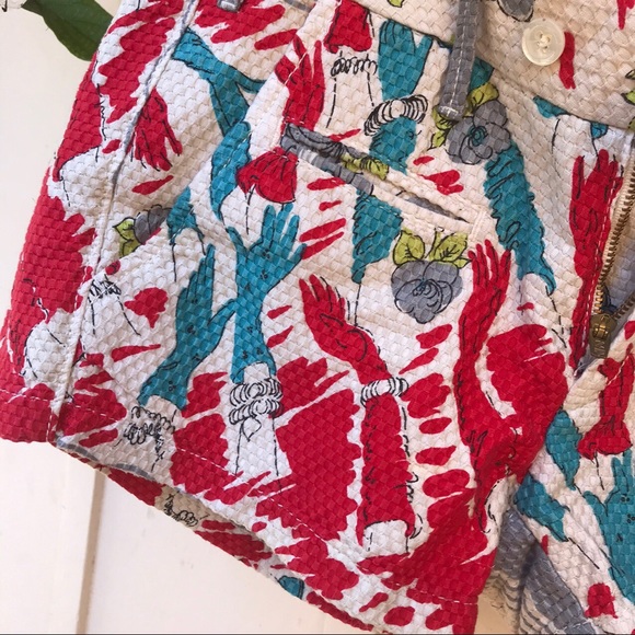 Vintage Rag Restyle Shorts - Picture 4 of 6